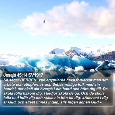 Jesaja 45:14 SV1917 Bible Verse Image