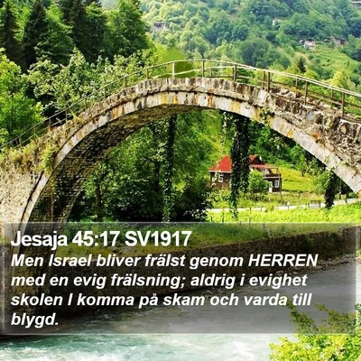 Jesaja 45:17 SV1917 Bible Verse Image