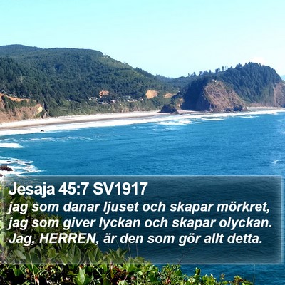 Jesaja 45:7 SV1917 Bible Verse Image