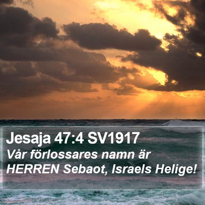Jesaja 47:4 SV1917 Bible Verse Image
