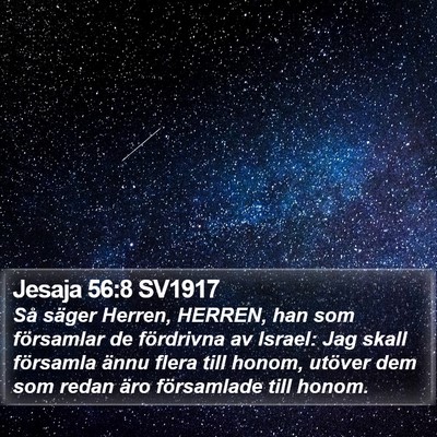 Jesaja 56:8 SV1917 Bible Verse Image