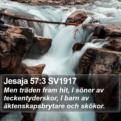 Jesaja 57:3 SV1917 Bible Verse Image