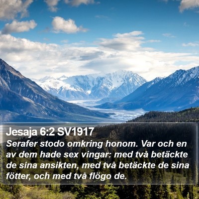 Jesaja 6:2 SV1917 Bible Verse Image