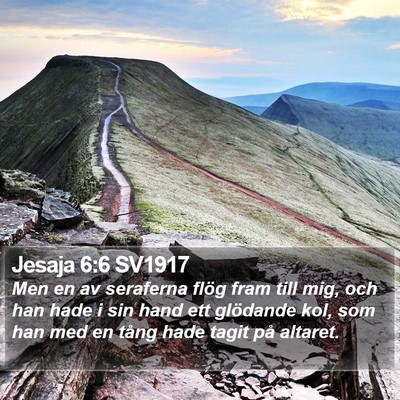 Jesaja 6:6 SV1917 Bible Verse Image