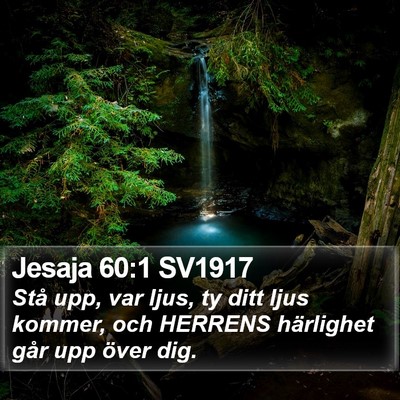 Jesaja 60:1 SV1917 Bible Verse Image