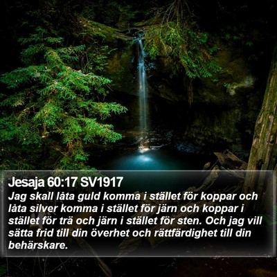 Jesaja 60:17 SV1917 Bible Verse Image