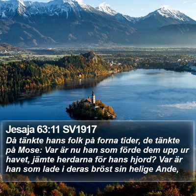 Jesaja 63:11 SV1917 Bible Verse Image