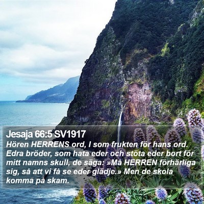 Jesaja 66:5 SV1917 Bible Verse Image