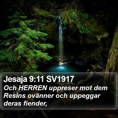 Jesaja 9:11 SV1917 Bible Verse Image