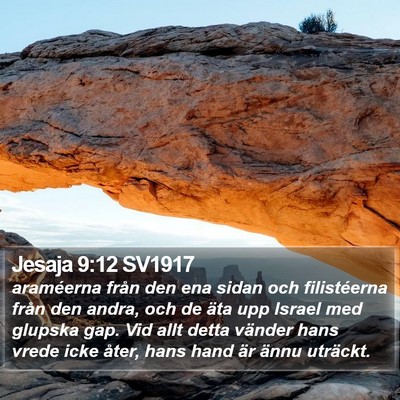 Jesaja 9:12 SV1917 Bible Verse Image
