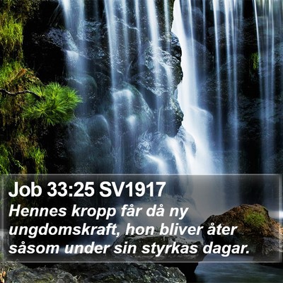 Job 33:25 SV1917 Bible Verse Image
