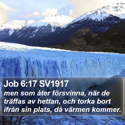 Job 6:17 SV1917 Bible Verse Image