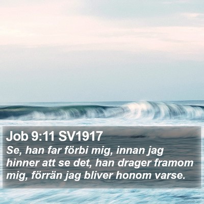 Job 9:11 SV1917 Bible Verse Image