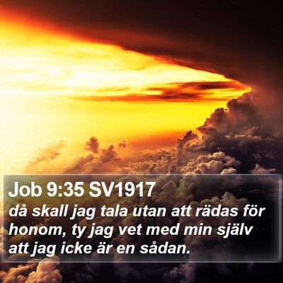 Job 9:35 SV1917 Bible Verse Image