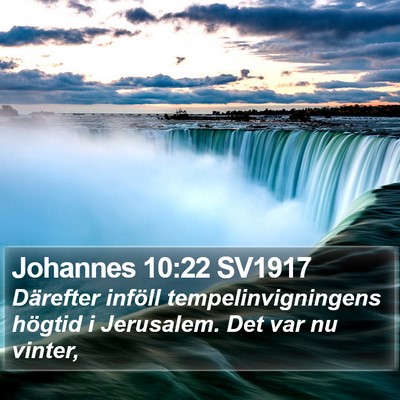 Johannes 10:22 SV1917 Bible Verse Image