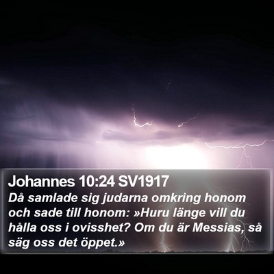 Johannes 10:24 SV1917 Bible Verse Image