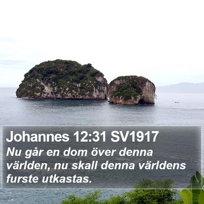 Johannes 12:31 SV1917 Bible Verse Image