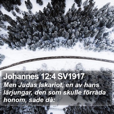 Johannes 12:4 SV1917 Bible Verse Image