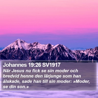 Johannes 19:26 SV1917 Bible Verse Image
