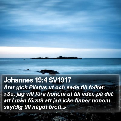 Johannes 19:4 SV1917 Bible Verse Image