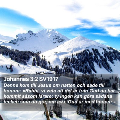 Johannes 3:2 SV1917 Bible Verse Image