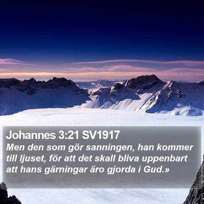 Johannes 3:21 SV1917 Bible Verse Image