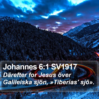 Johannes 6:1 SV1917 Bible Verse Image