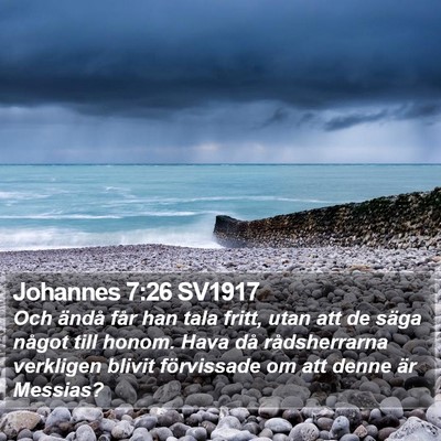 Johannes 7:26 SV1917 Bible Verse Image