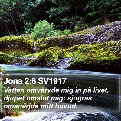 Jona 2:6 SV1917 Bible Verse Image