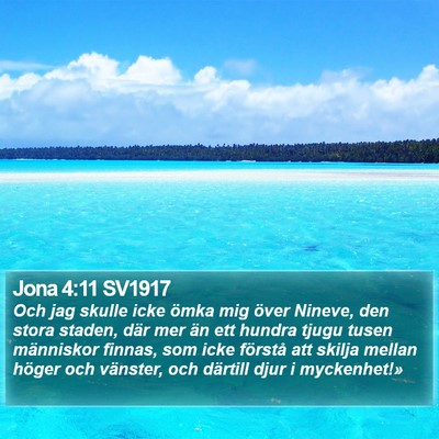 Jona 4:11 SV1917 Bible Verse Image