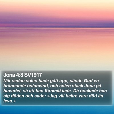 Jona 4:8 SV1917 Bible Verse Image
