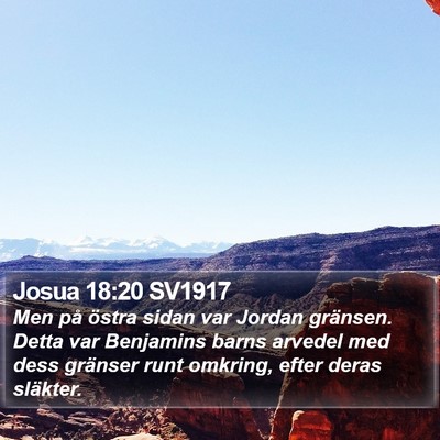 Josua 18:20 SV1917 Bible Verse Image