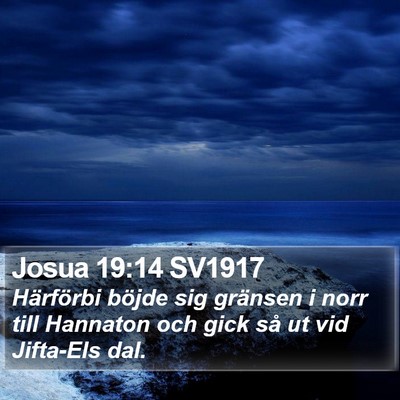 Josua 19:14 SV1917 Bible Verse Image