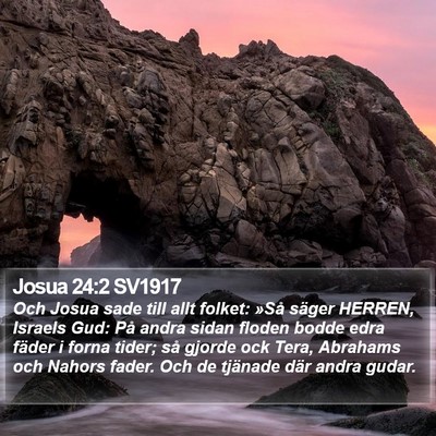 Josua 24:2 SV1917 Bible Verse Image