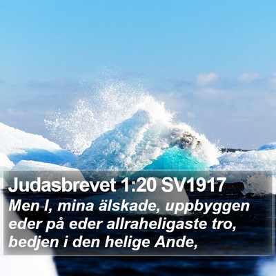 Judasbrevet 1:20 SV1917 Bible Verse Image