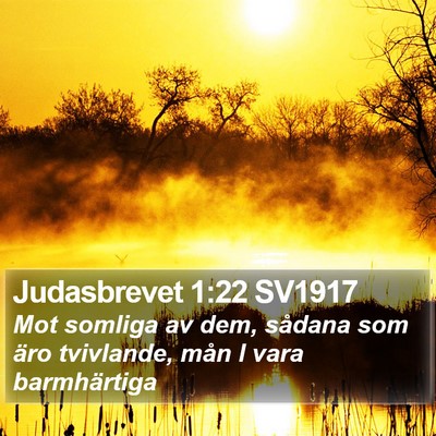 Judasbrevet 1:22 SV1917 Bible Verse Image
