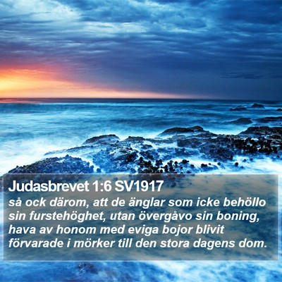 Judasbrevet 1:6 SV1917 Bible Verse Image