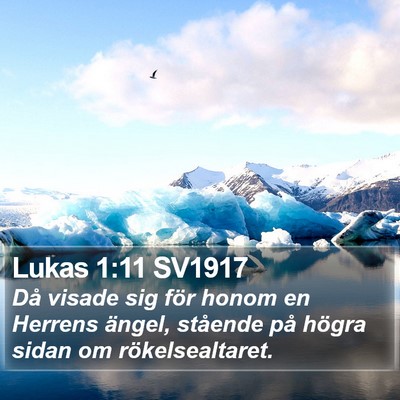 Lukas 1:11 SV1917 Bible Verse Image