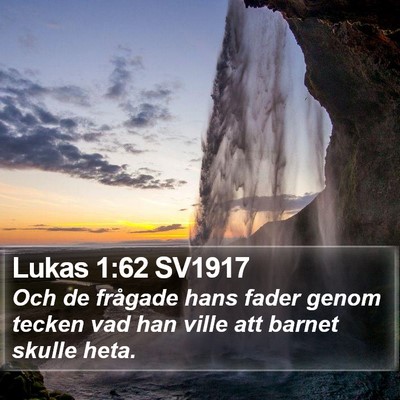 Lukas 1:62 SV1917 Bible Verse Image