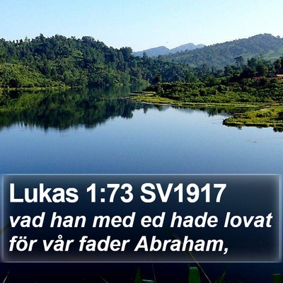 Lukas 1:73 SV1917 Bible Verse Image