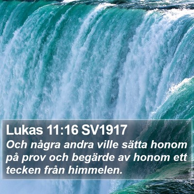 Lukas 11:16 SV1917 Bible Verse Image