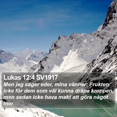 Lukas 12:4 SV1917 Bible Verse Image