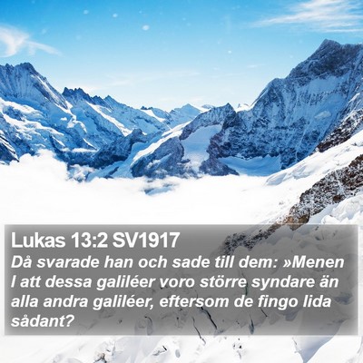 Lukas 13:2 SV1917 Bible Verse Image
