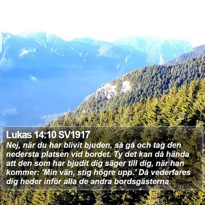 Lukas 14:10 SV1917 Bible Verse Image