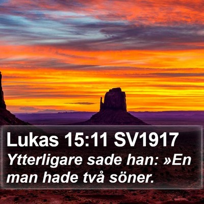 Lukas 15:11 SV1917 Bible Verse Image