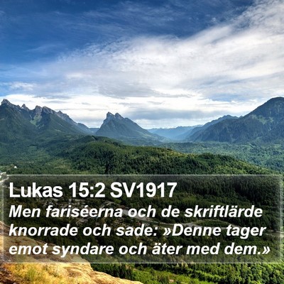 Lukas 15:2 SV1917 Bible Verse Image