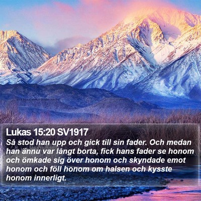 Lukas 15:20 SV1917 Bible Verse Image