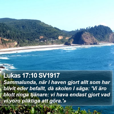 Lukas 17:10 SV1917 Bible Verse Image