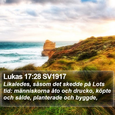 Lukas 17:28 SV1917 Bible Verse Image