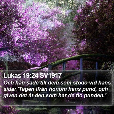 Lukas 19:24 SV1917 Bible Verse Image